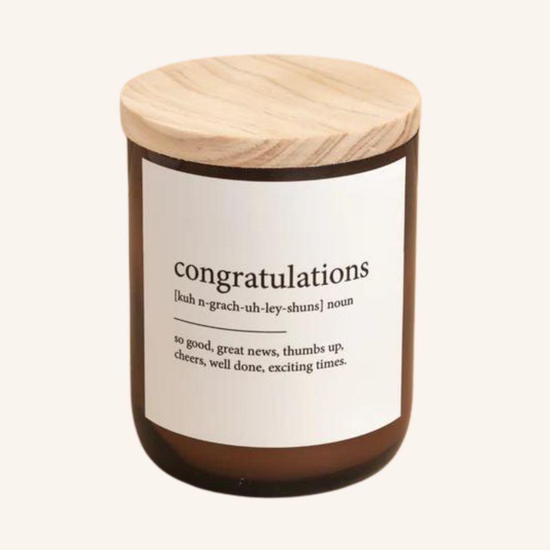 Dictionary Meaning Candle - Congratulations