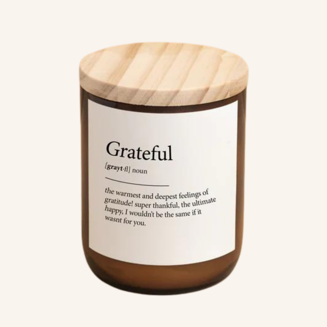 Dictionary Meaning Candle - Grateful
