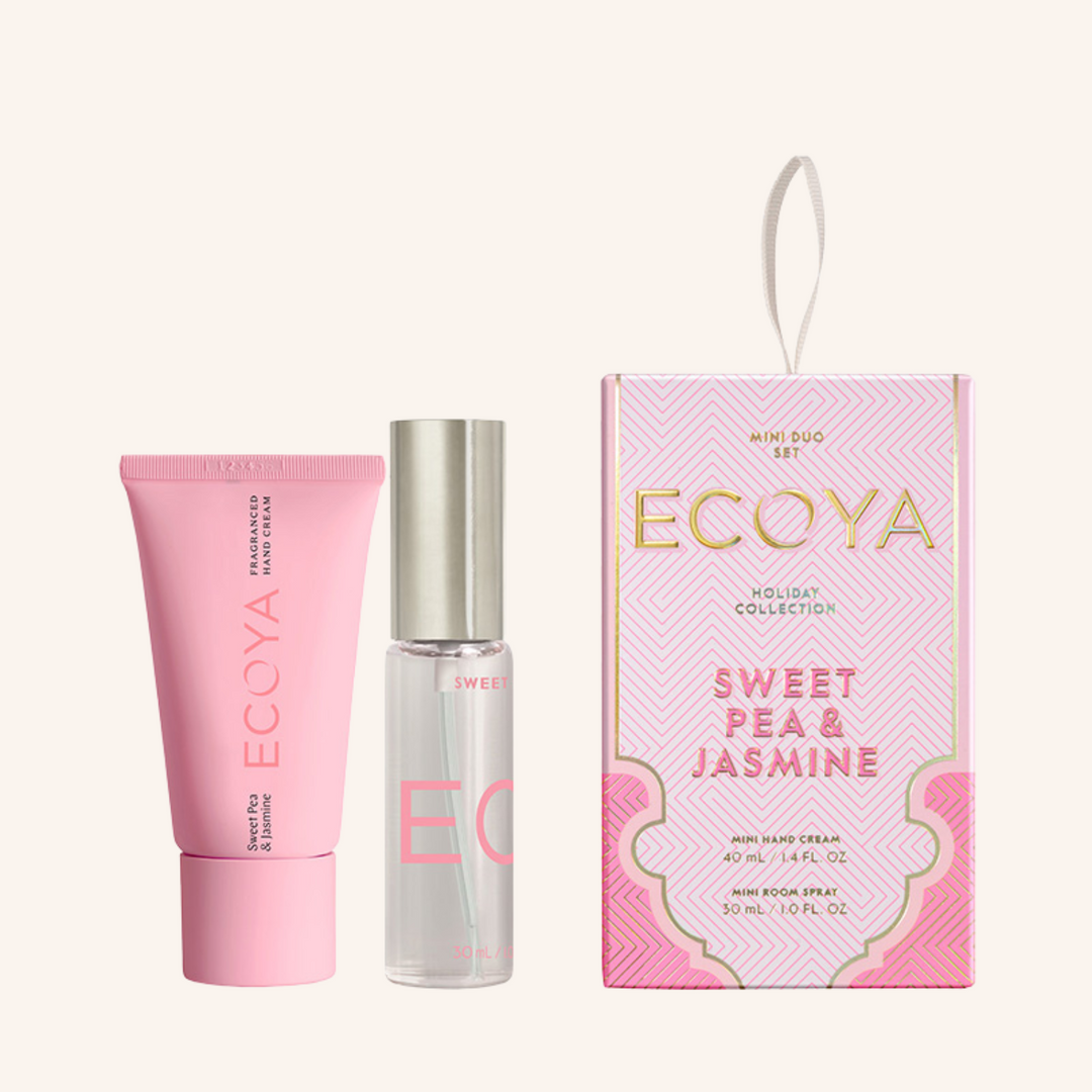 Holiday: Mini Duo Set Sweet Pea & Jasmine | Ecoya