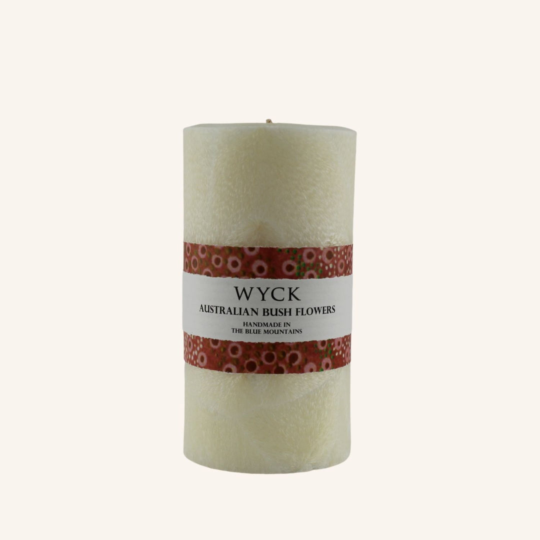 Australian Bush Flowers Large Pillar| Pillar Candles