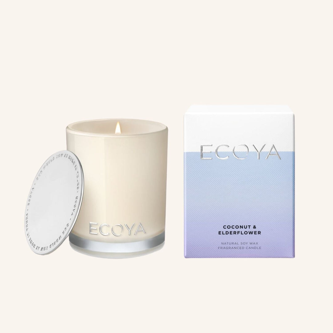 Coconut & Elderflower Mini Madison Candle | Ecoya