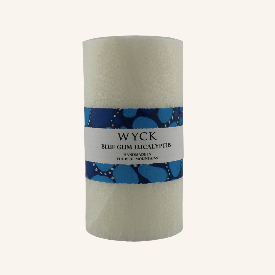 Blue Gum Eucalyptus Large Pillar | Pillar Candles
