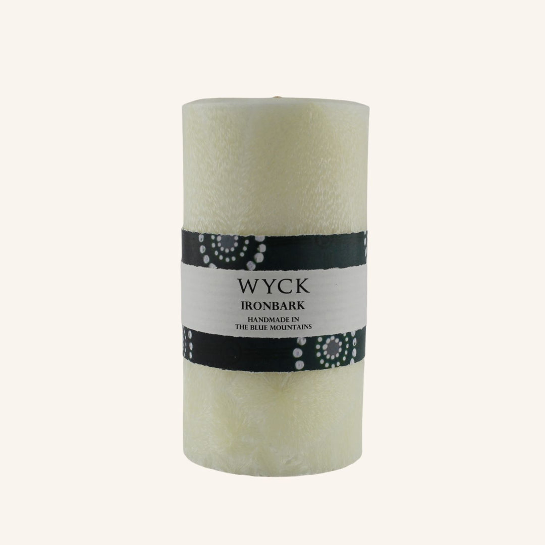 Ironbark Large Pillar | Pillar Candles