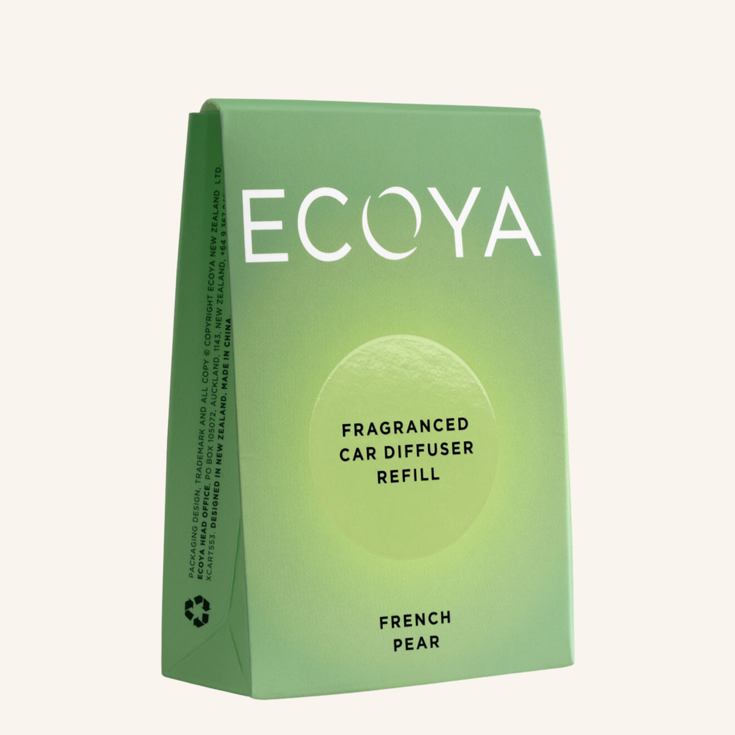 French Pear Car Diffuser Refill Ecoya Nerridah & Ross