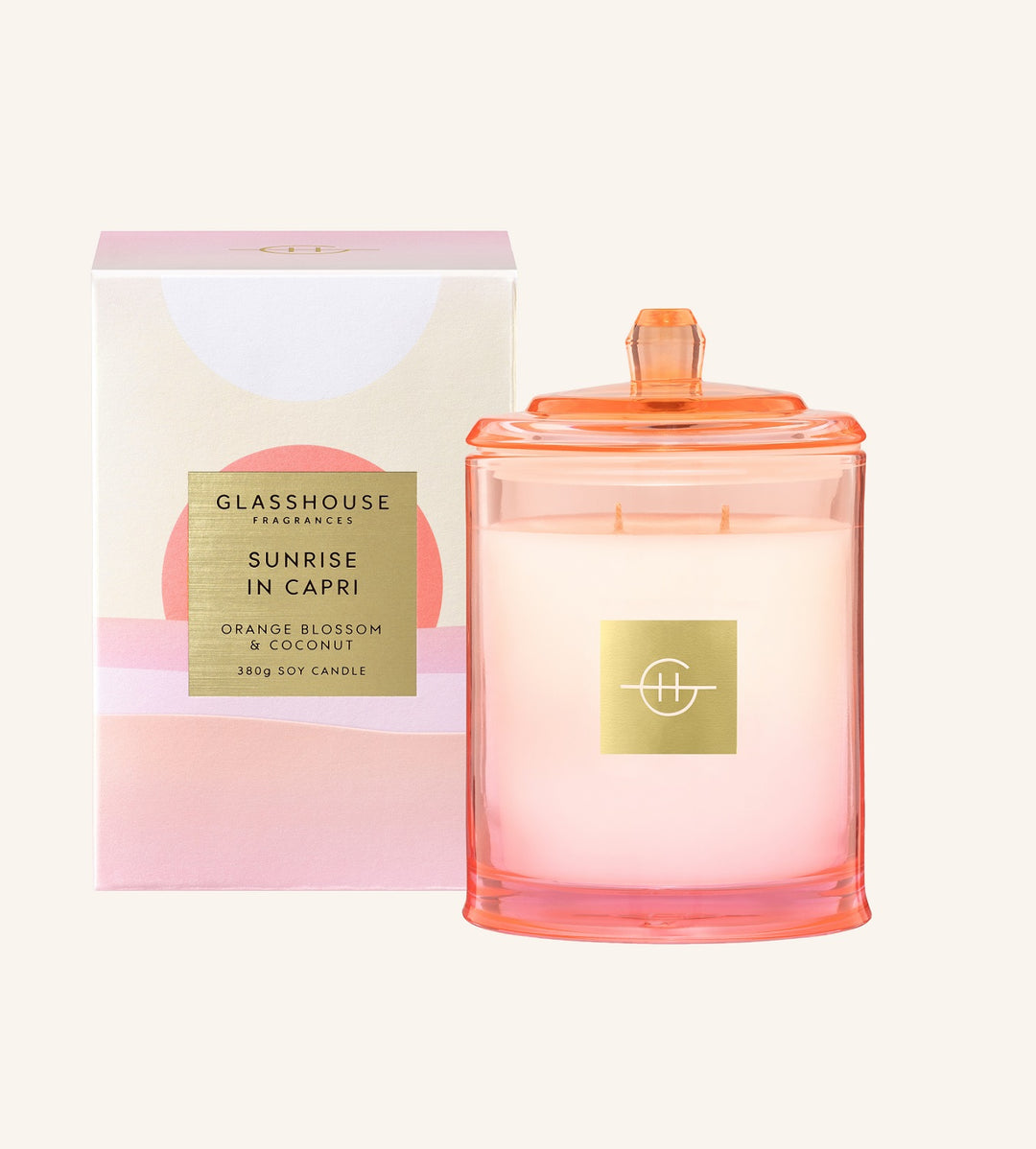 LIMITED EDITION Sunrise in Capri 380g Candle | Glasshouse