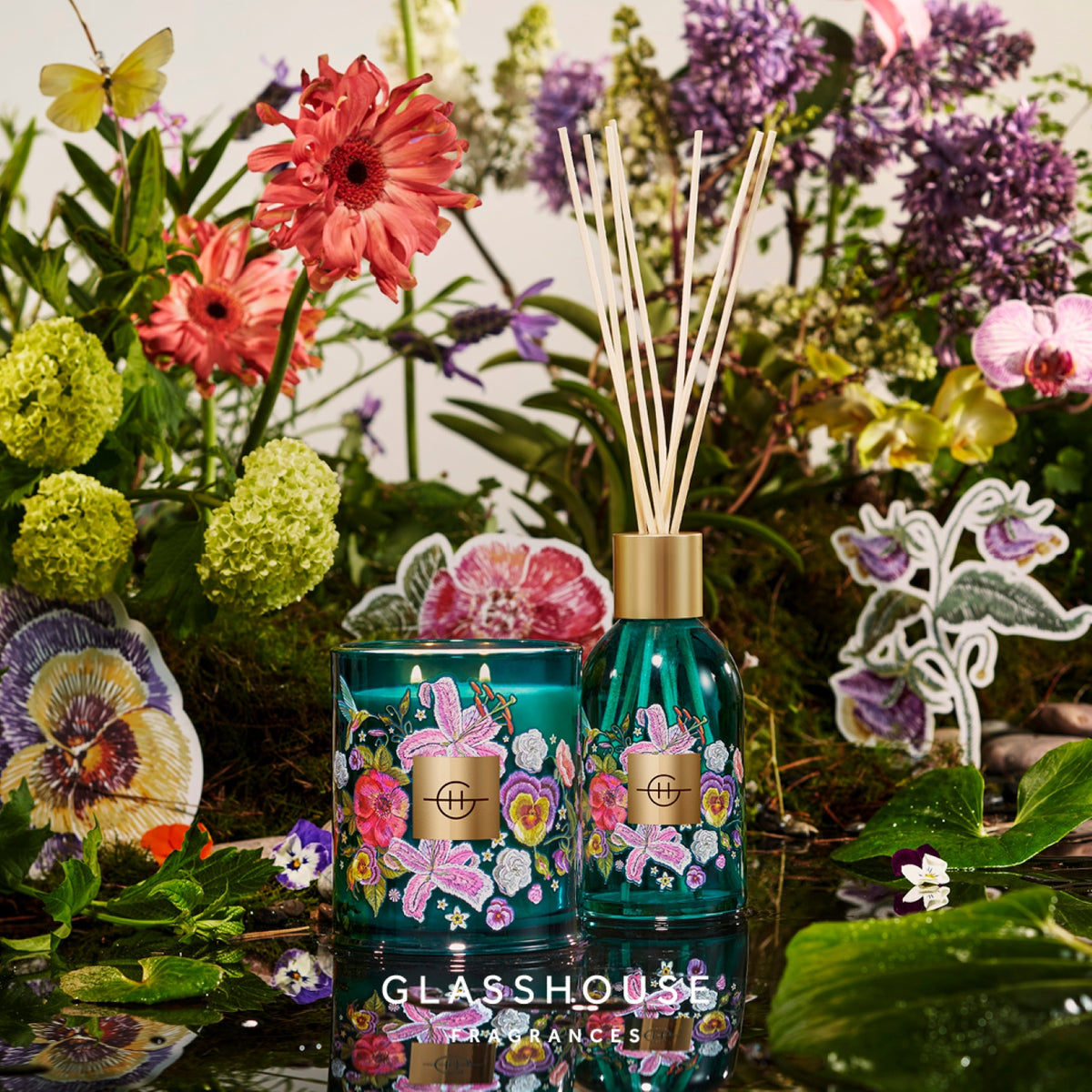 Velvet Rhapsody Limited Edition Diffuser Glasshouse Nerridah & Ross
