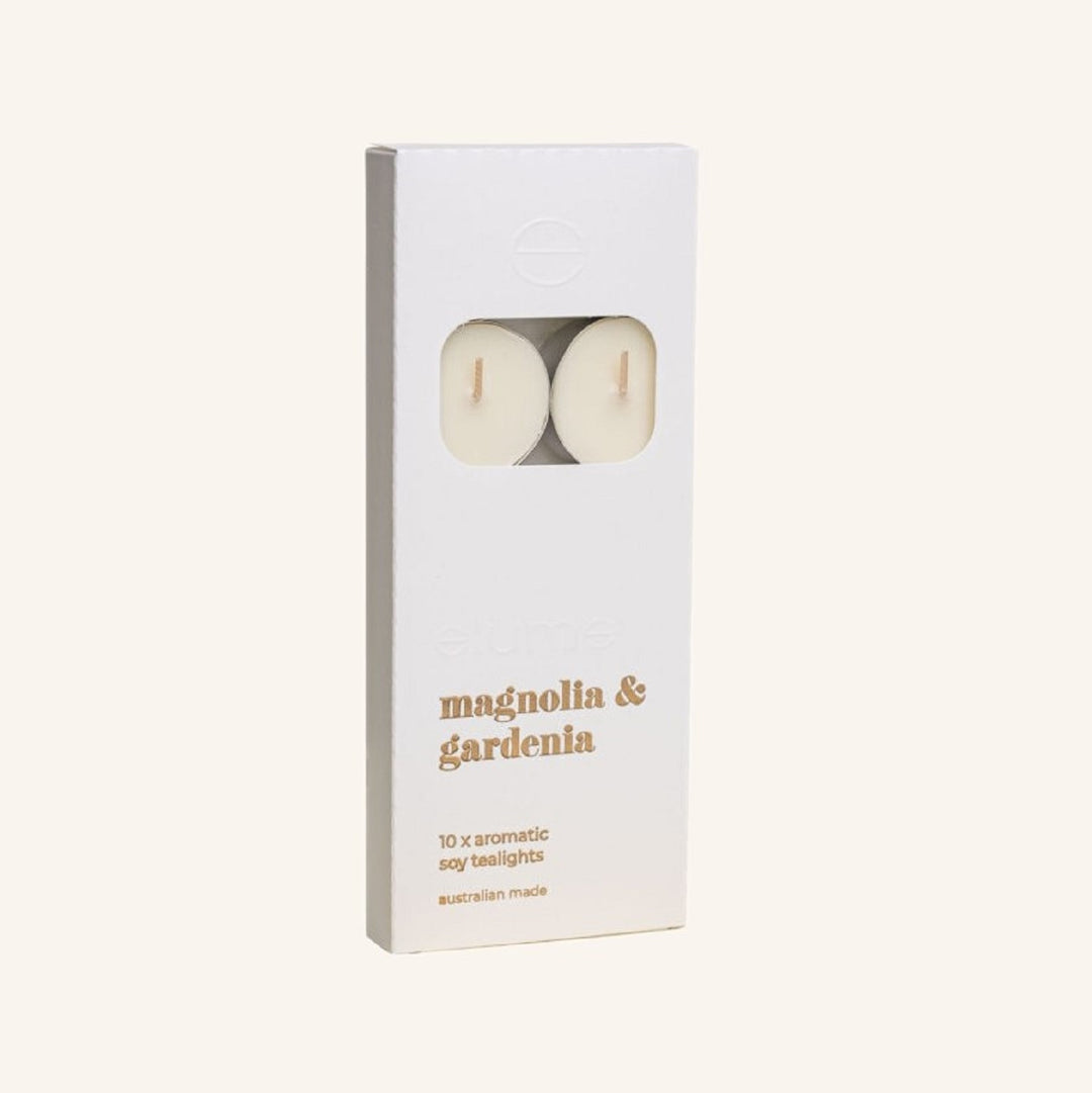 Magnolia & Gardenia Tealights | Elume