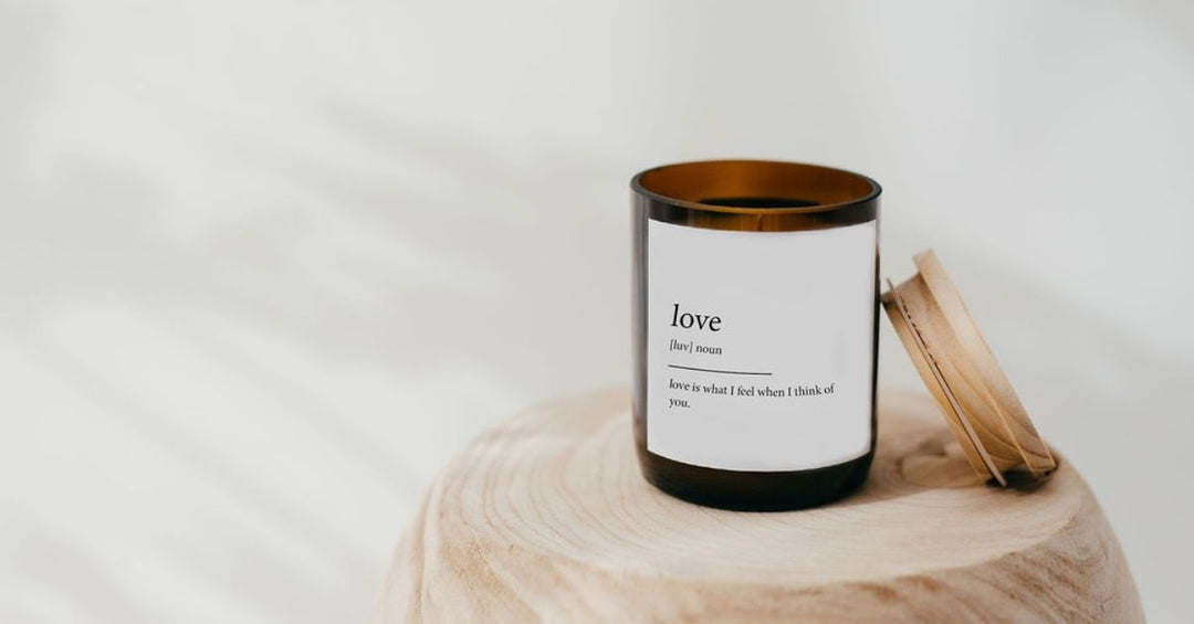 Personalised Candles: The Dictionary Meaning Collection