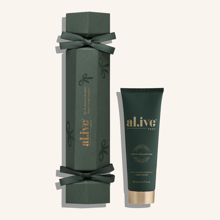 Christmas Hand Cream Cracker - Fig & Toasted Chestnut | al.ive body