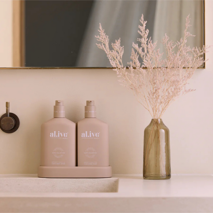Wash & Lotion Duo - Apricot & Sweet Fig | al.ive body