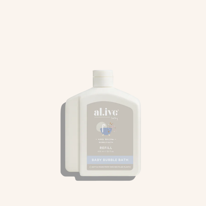 650ml Bubble Bath Refill - Apple Blossom | al.ive body