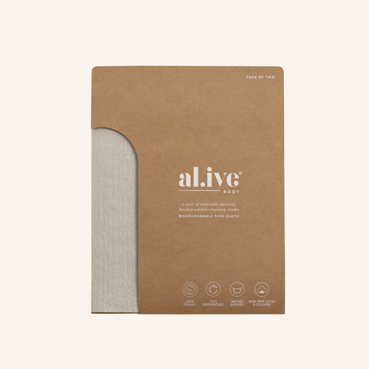 Bio Dish Cloth Set | Al.ive Body