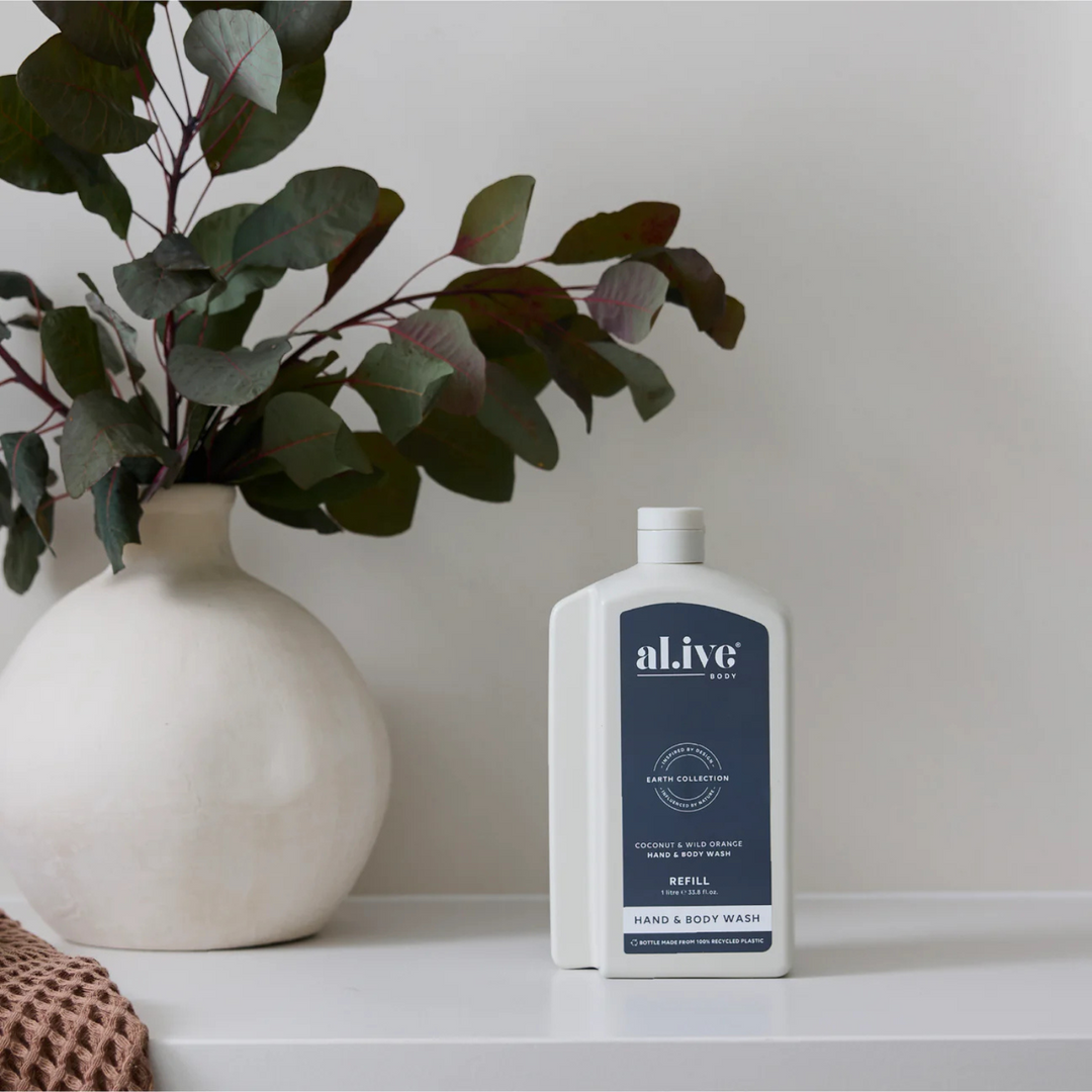 1L Wash Refill - Coconut & Wild Orange  | al.ive body
