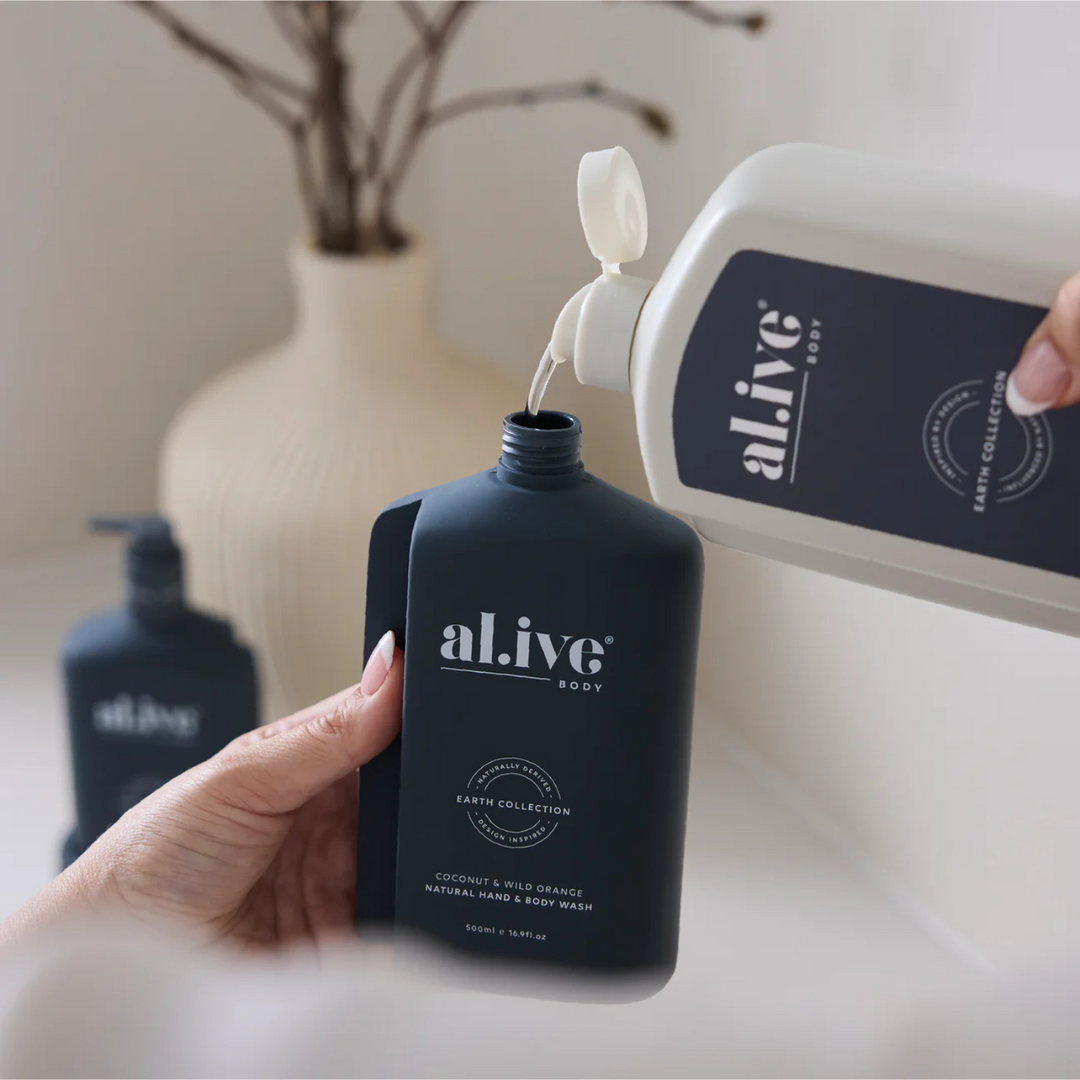 1L Wash Refill - Coconut & Wild Orange  | al.ive body