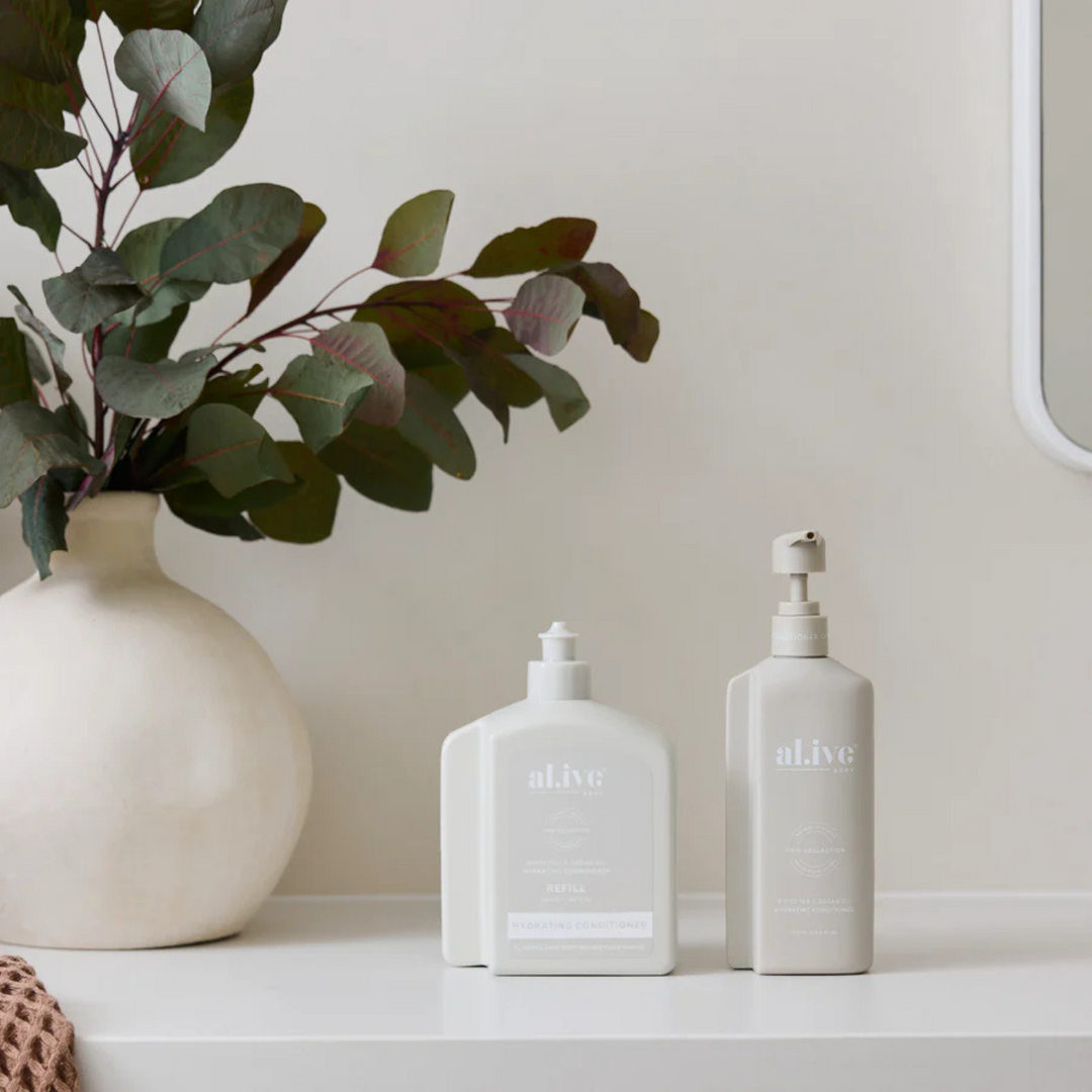 650ml Conditioner Refill - White Tea & Argan Oil | Al.ive Body