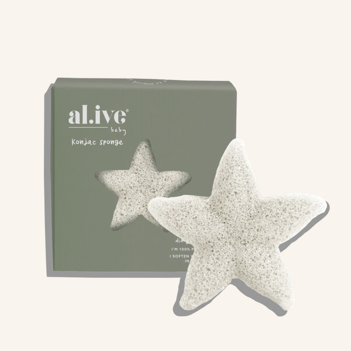 Baby Konjac Sponge | al.ive body