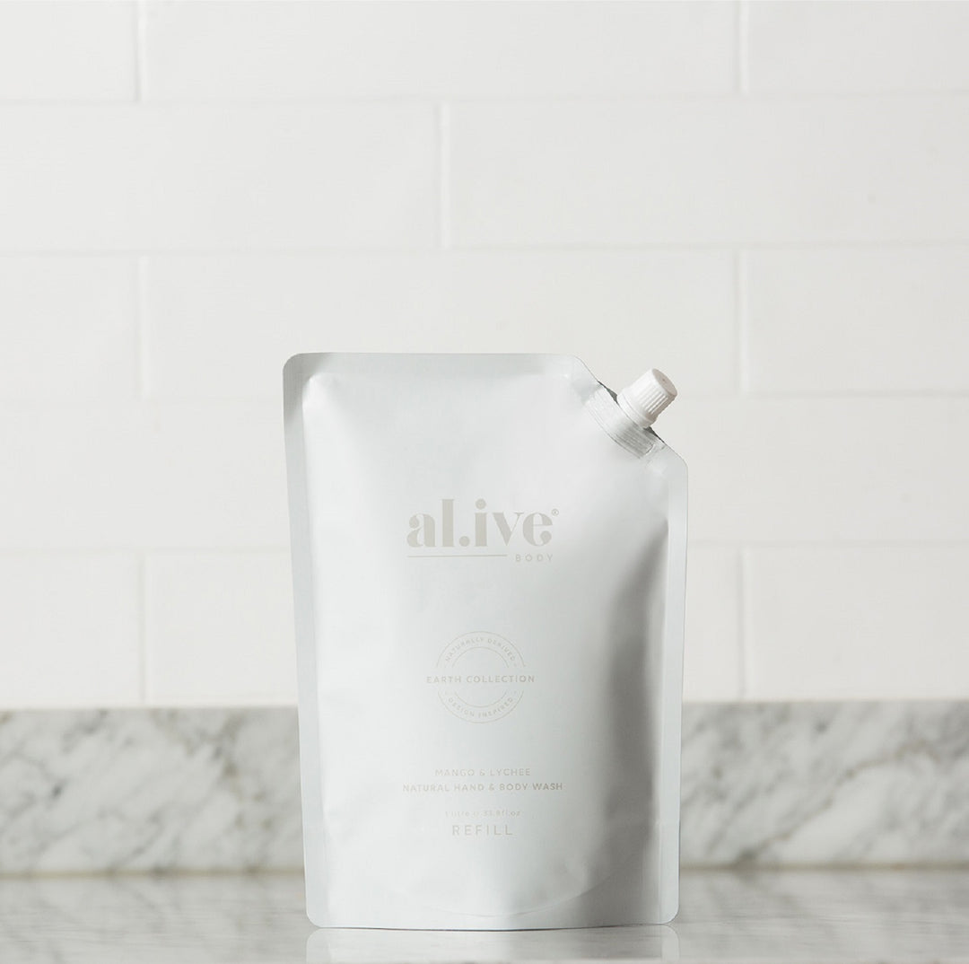 Hand & Body Wash Refill Mango & Lychee  | al.ive body