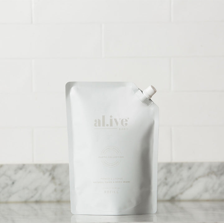 Hand & Body Wash Refill Mango & Lychee  | al.ive body