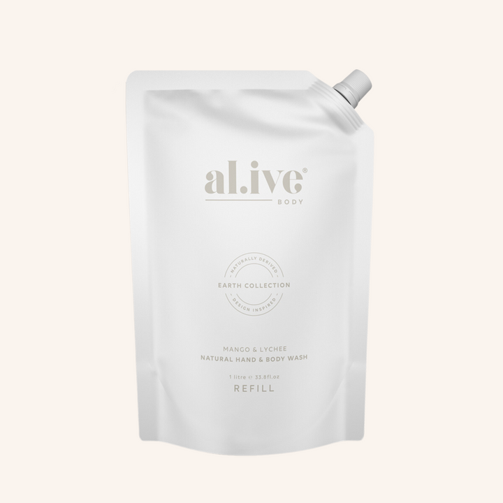 Hand & Body Wash Refill Mango & Lychee  | al.ive body