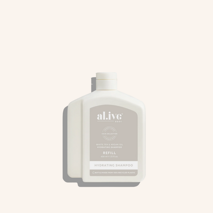 650ml Shampoo Refill - White Tea & Argan Oil | Al.ive Body