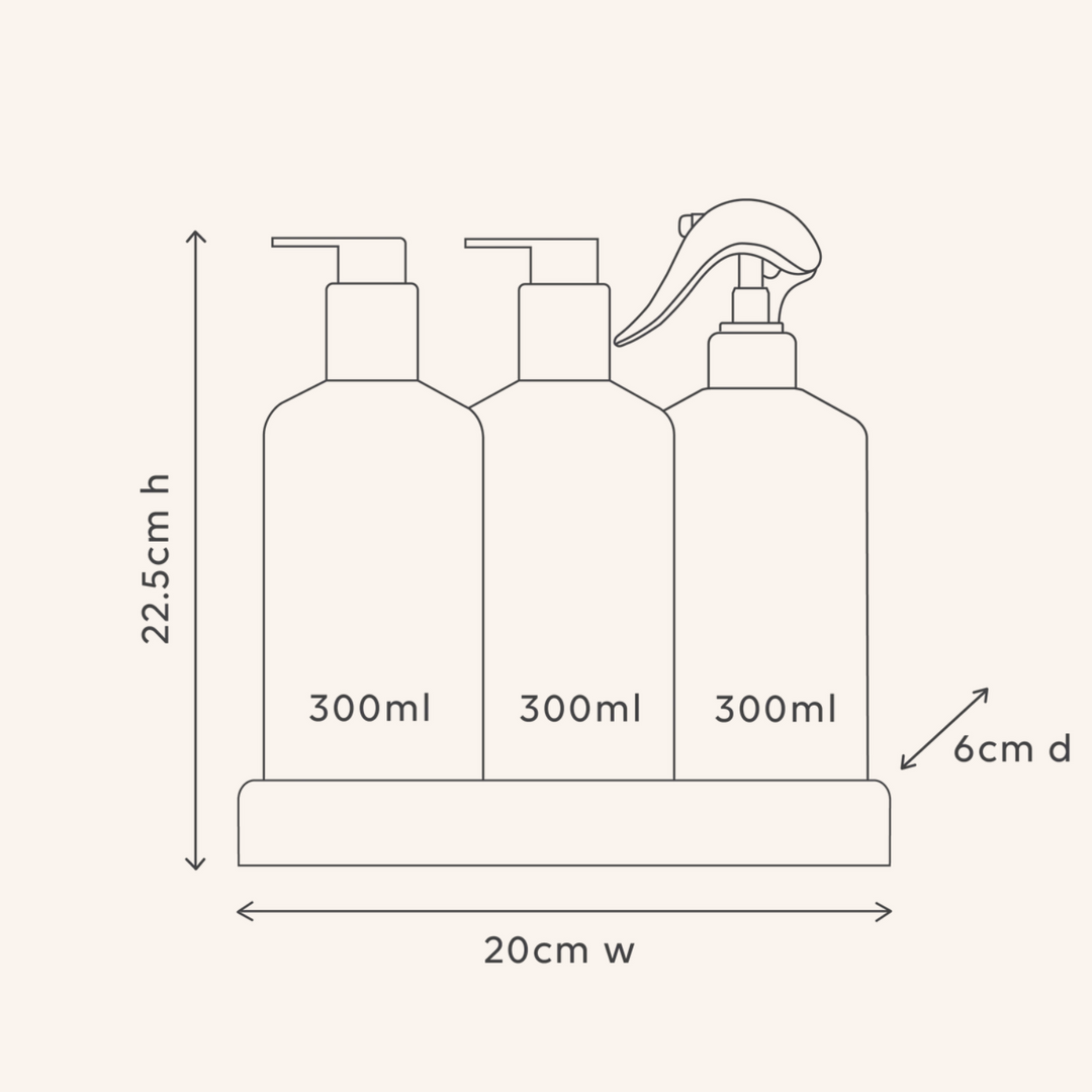 Dishwashing Liquid, Bench Spray & Hand Wash Trio | al.ive body