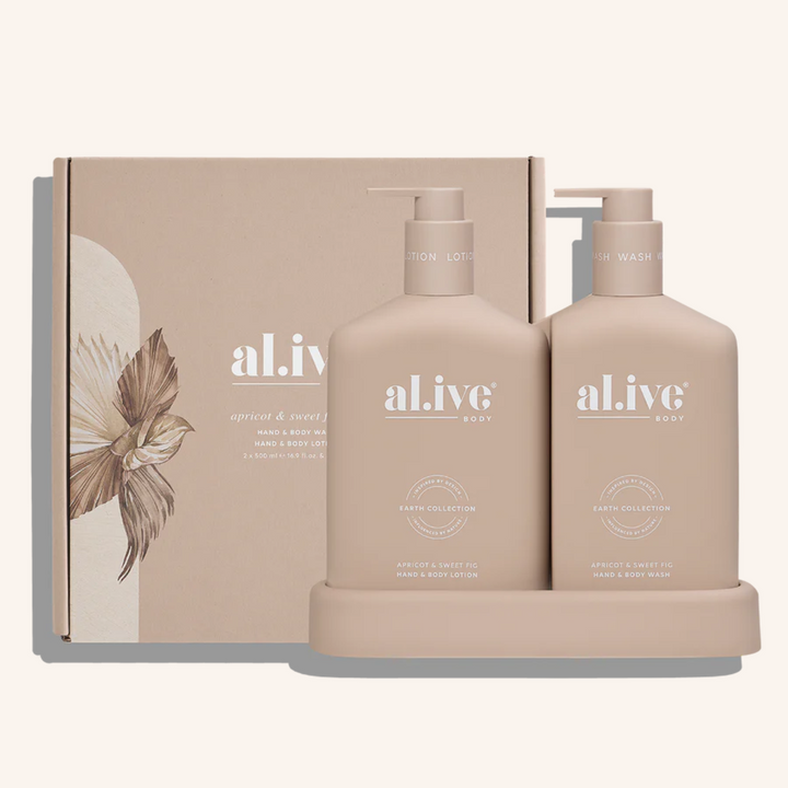 Wash & Lotion Duo - Apricot & Sweet Fig | al.ive body