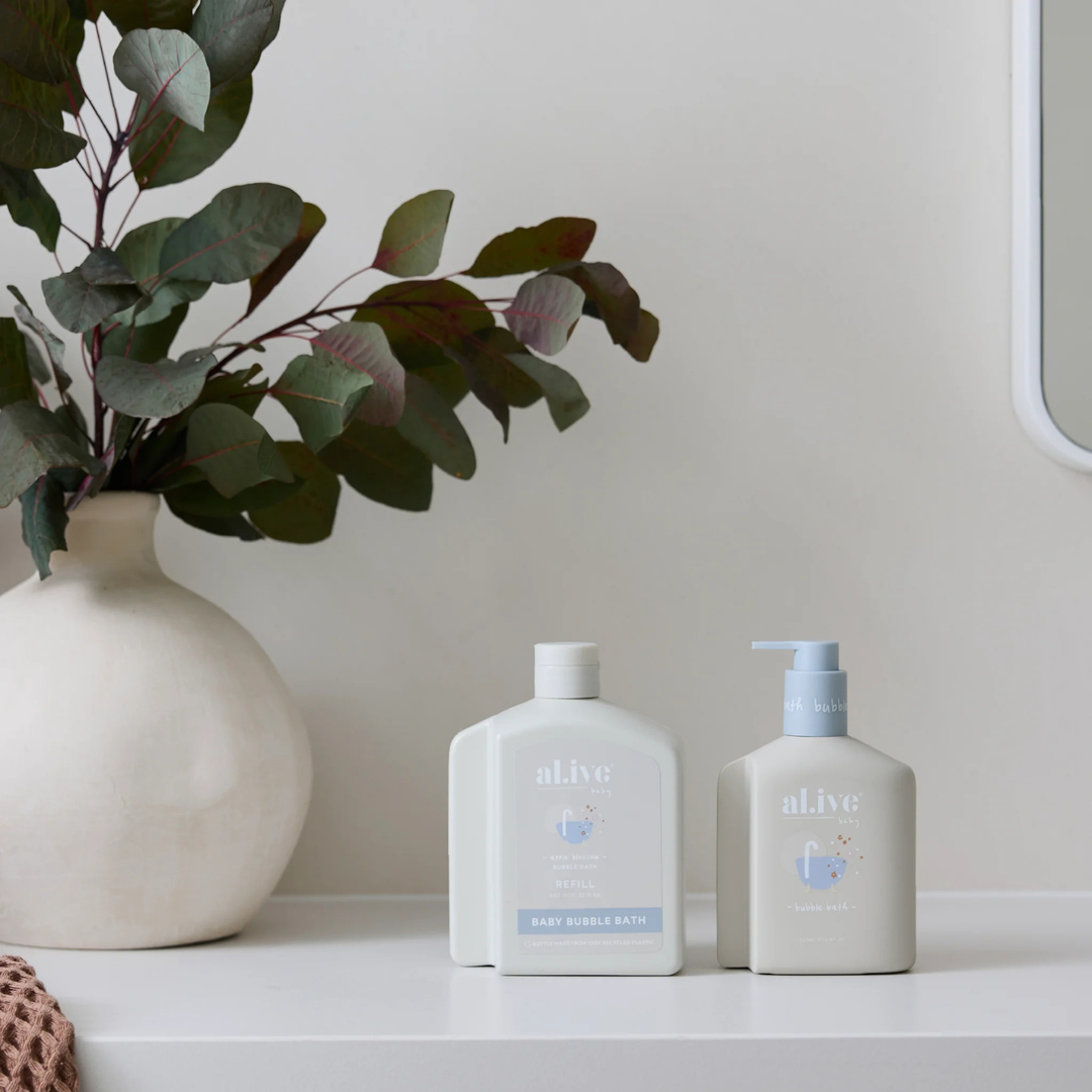 650ml Bubble Bath Refill - Apple Blossom | al.ive body