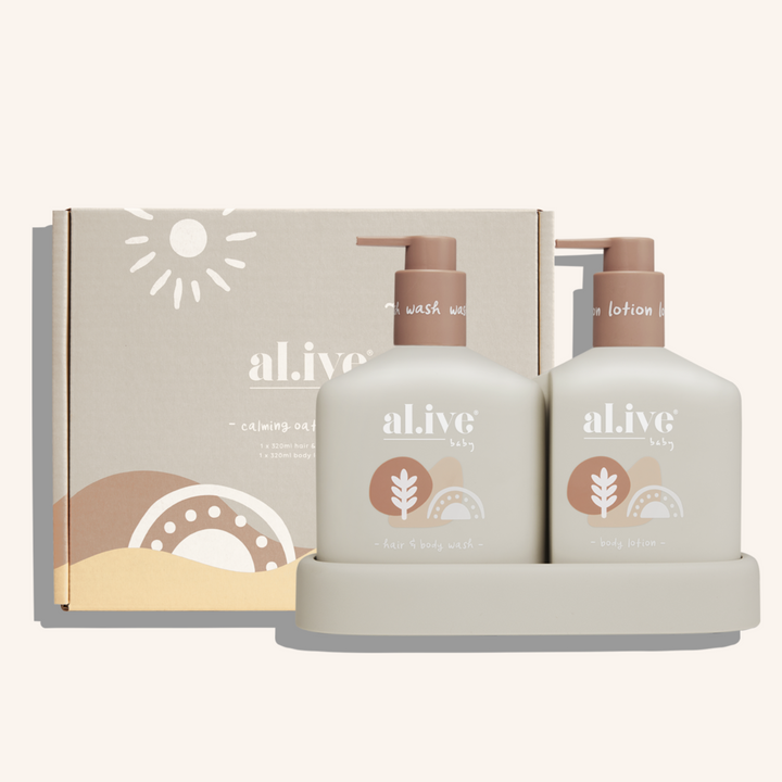 Baby Hair & Body Duo - Calming Oatmeal | al.ive body