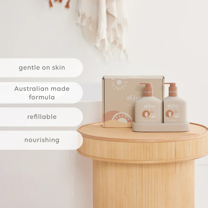 Baby Hair & Body Duo - Calming Oatmeal | al.ive body
