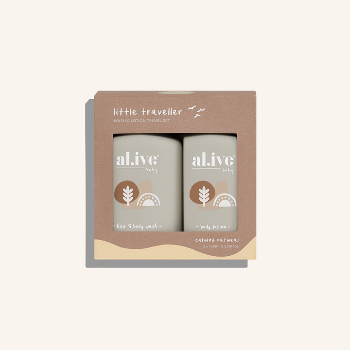 Little Traveller - Wash & Lotion Travel Set | al.ive body