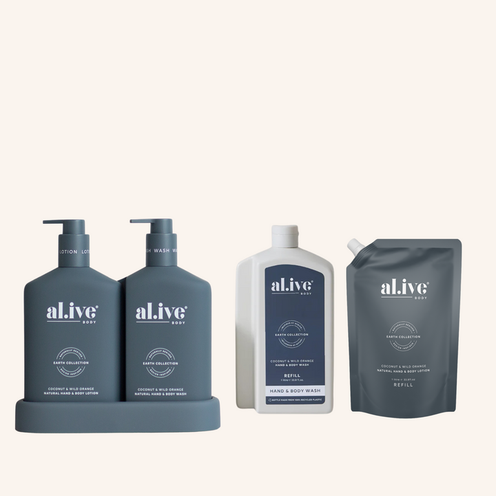 Coconut & Wild Orange Wash & Lotion Bundle