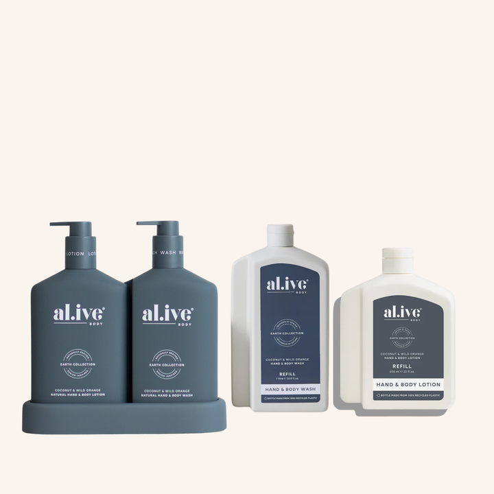 Coconut & Wild Orange Wash & Lotion Bundle
