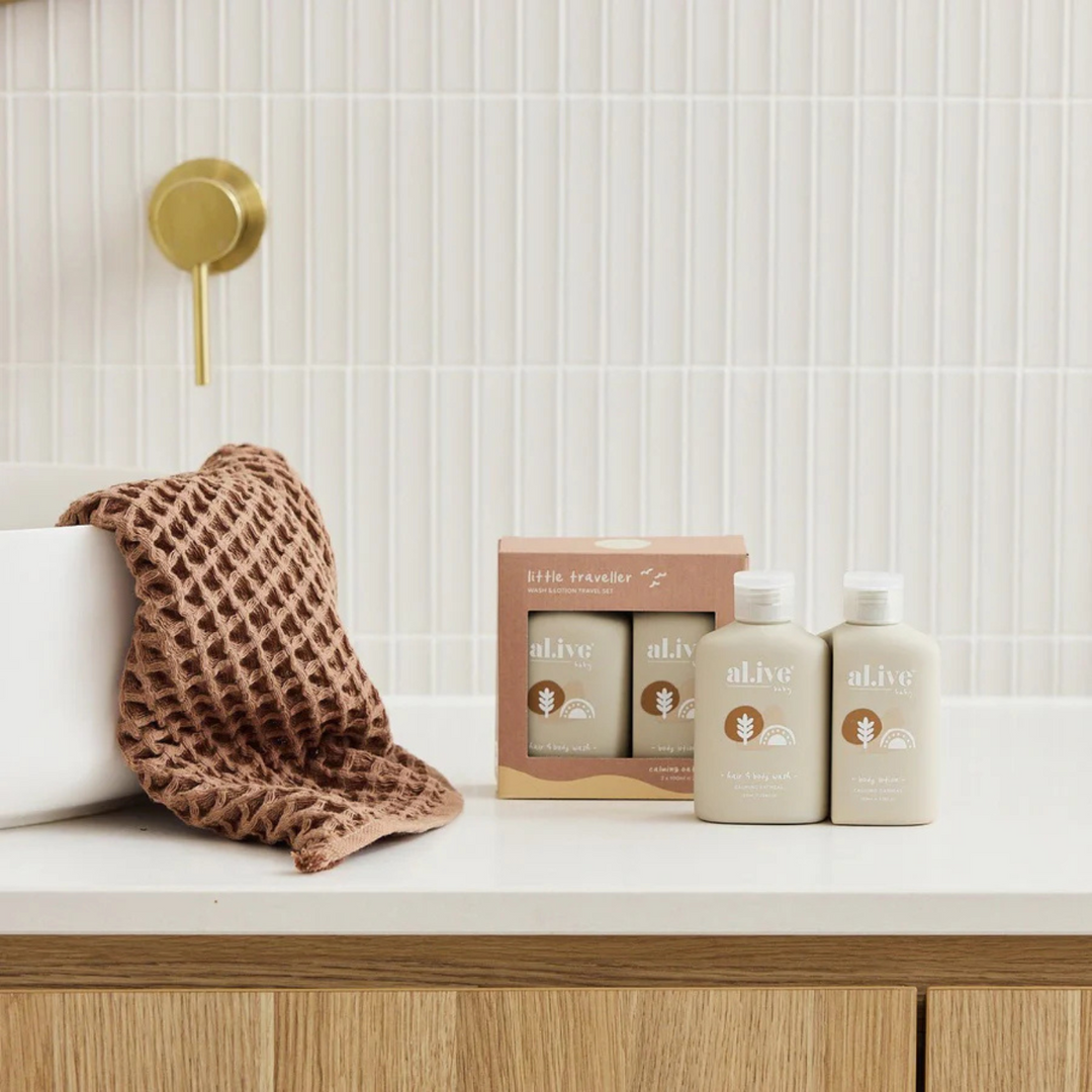 Little Traveller - Wash & Lotion Travel Set | al.ive body