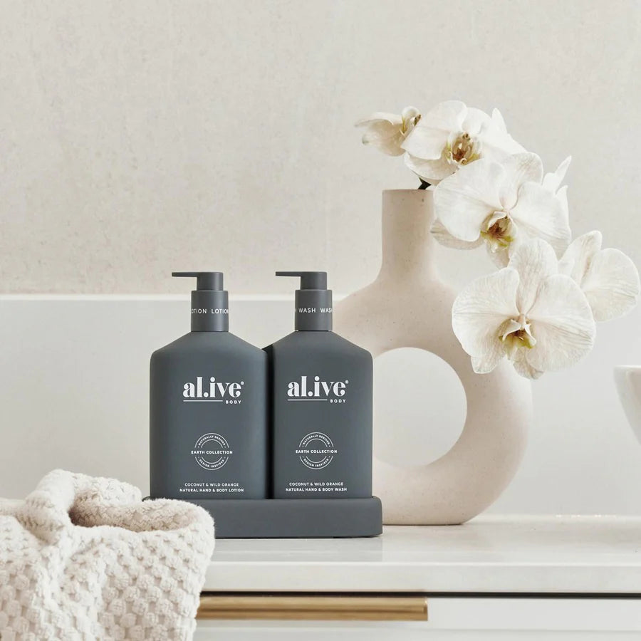 Coconut & Wild Orange Wash & Lotion Bundle