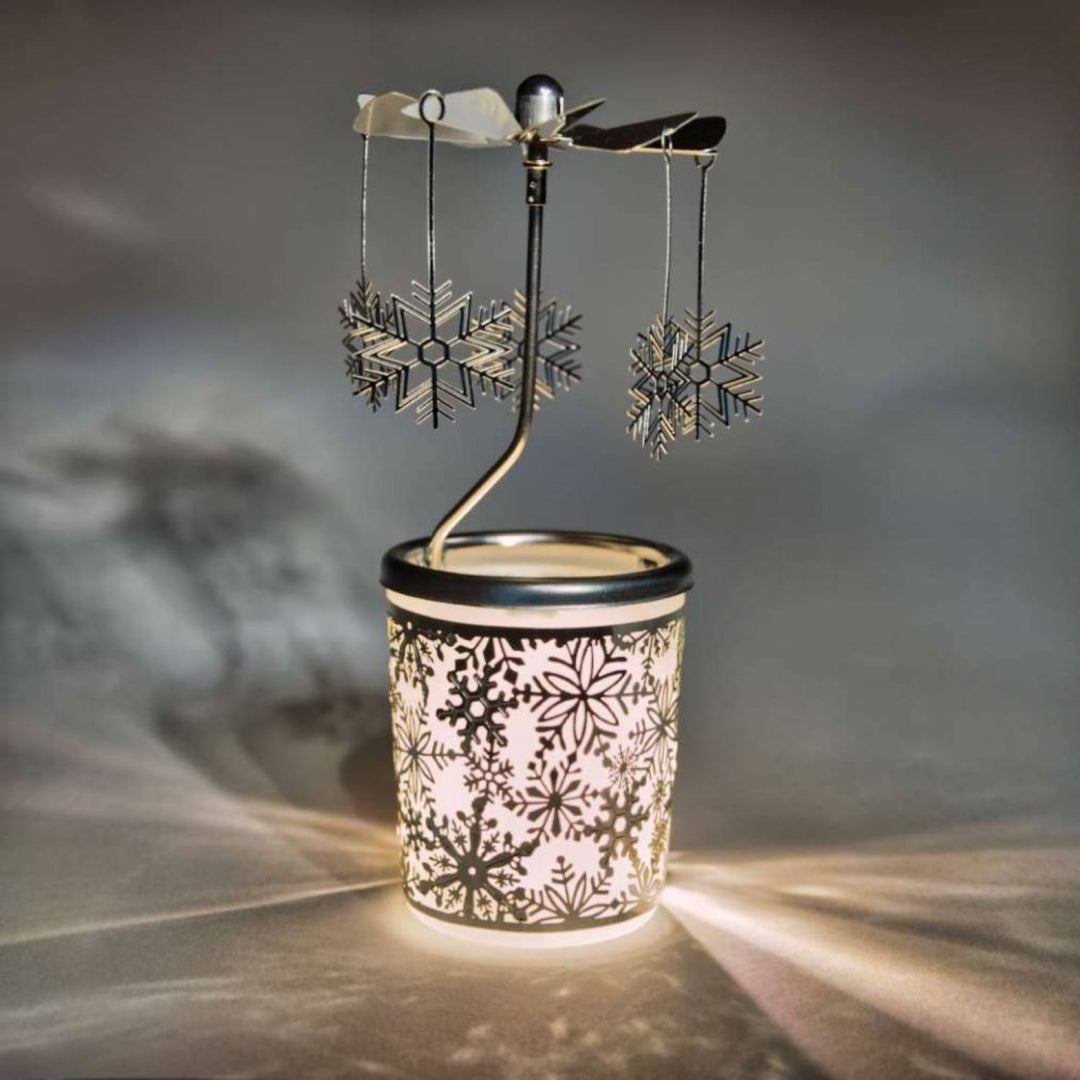 Snowflake Tealight Carousel