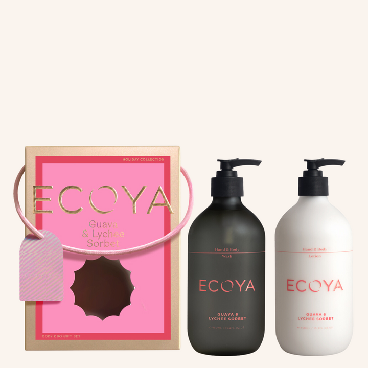 Luxe Body Duo Guava & Lychee Sorbet | Ecoya