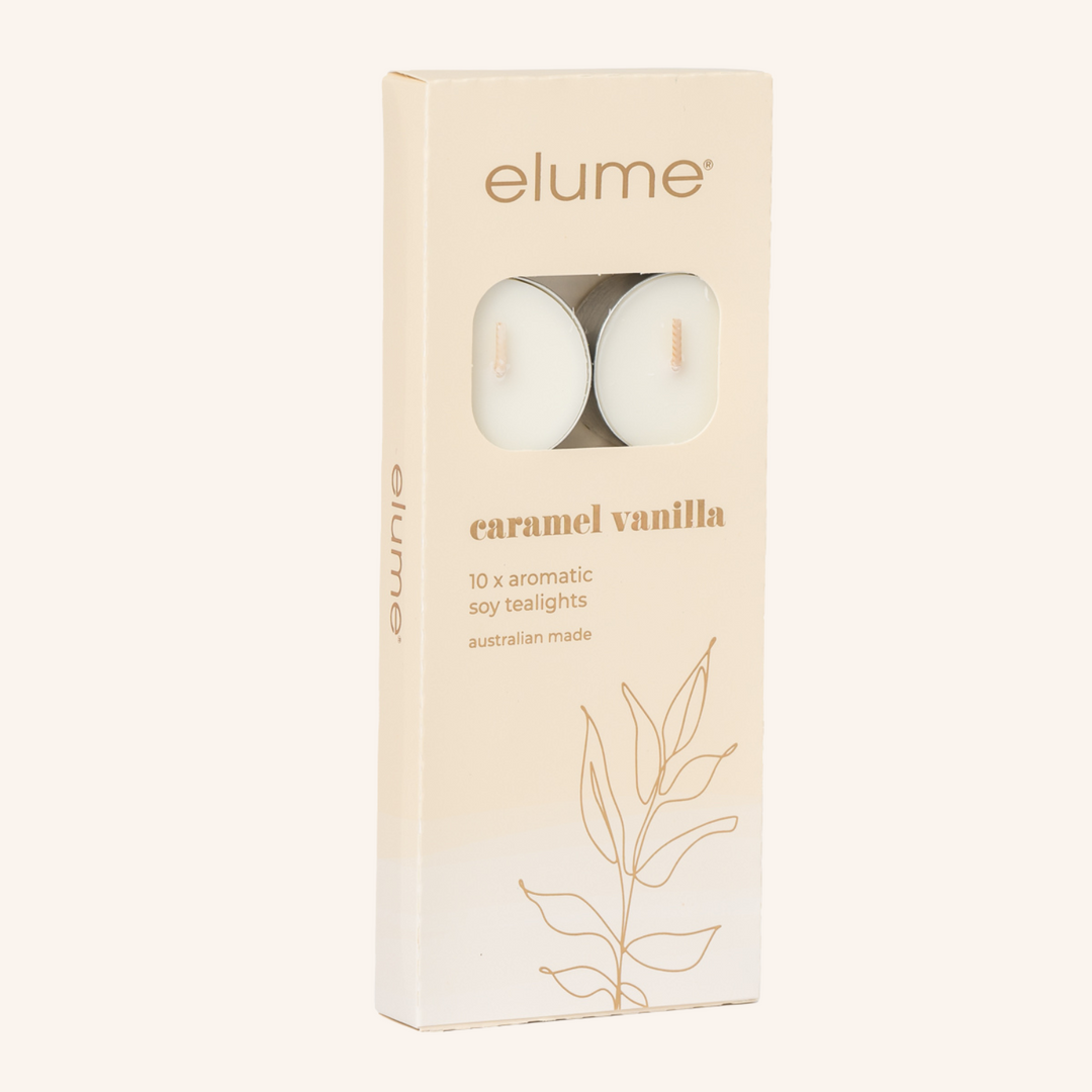 Caramel Vanilla Tealights | Elume