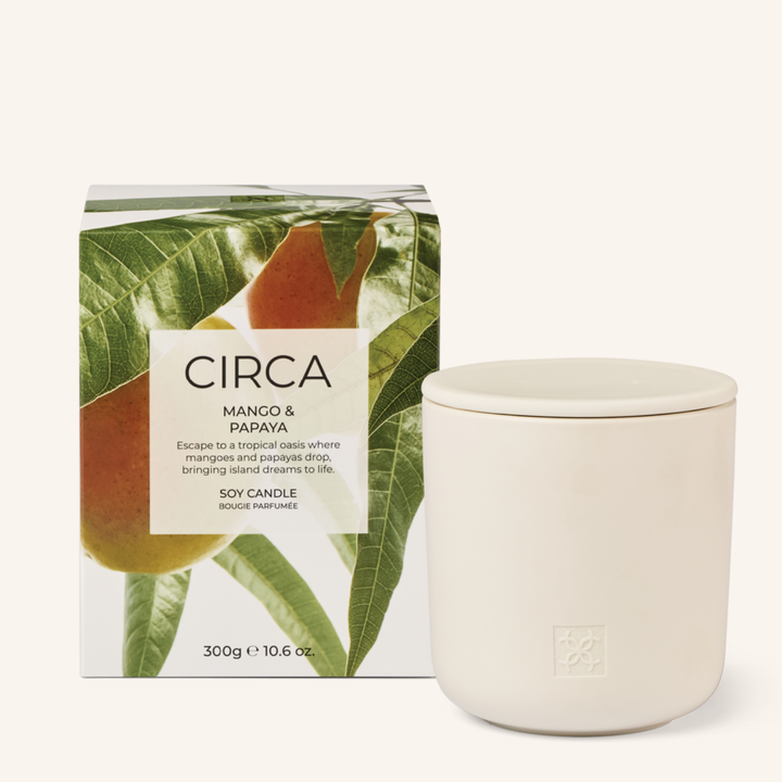 Mango & Papaya 300g Soy Candle | Circa
