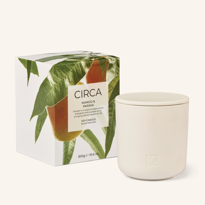 Mango & Papaya 300g Soy Candle | Circa