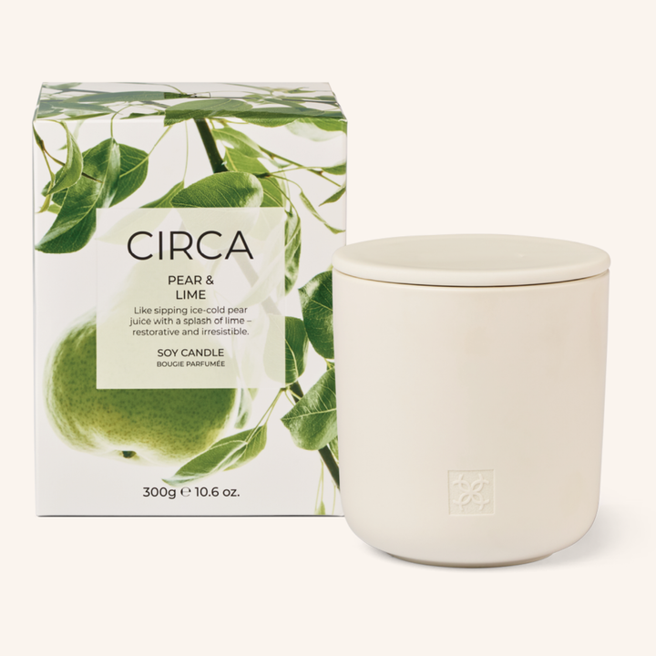 Pear & Lime 300g Soy Candle | Circa