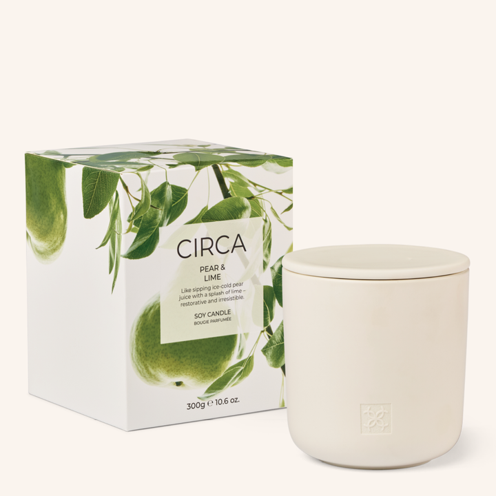 Pear & Lime 300g Soy Candle | Circa