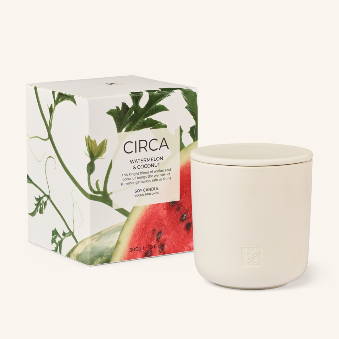 Coconut & Watermelon 300g Soy Candle | Circa