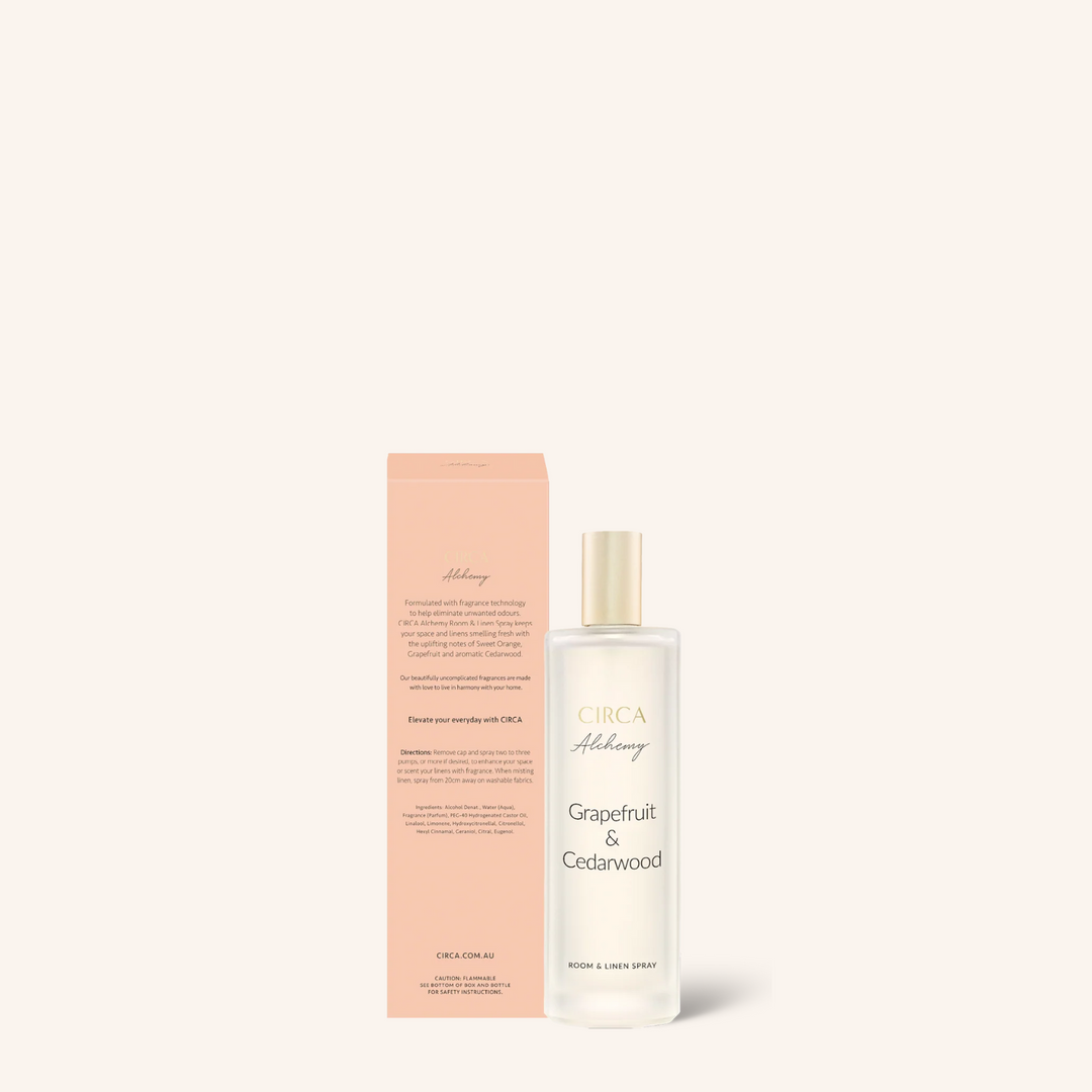 Grapefruit & Cedarwood Room & Linen Spray | Circa Alchemy
