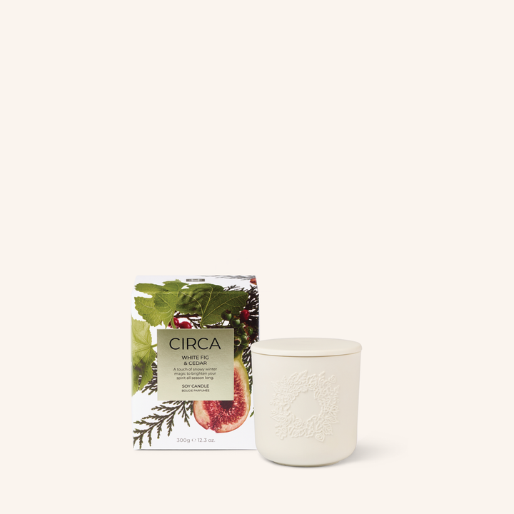White Fig & Cedar Soy Candle | Circa