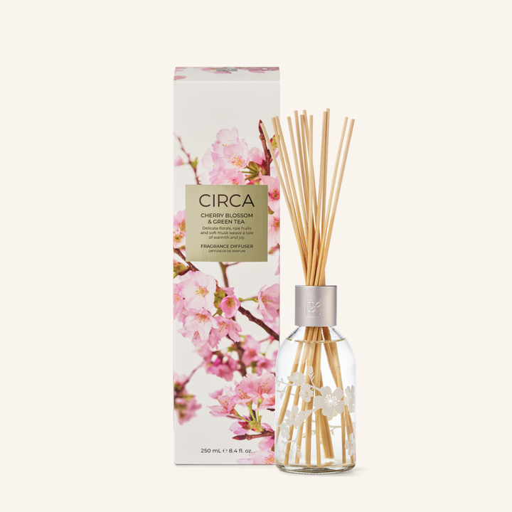 Cherry Blossom & Green Tea Fragrance Diffuser 250ml | Circa