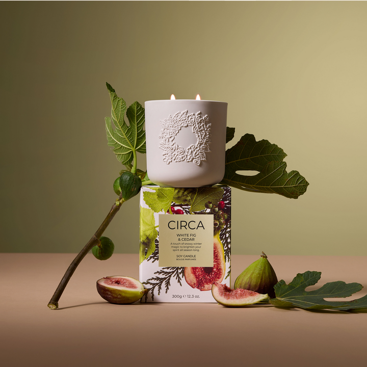 White Fig & Cedar Soy Candle | Circa