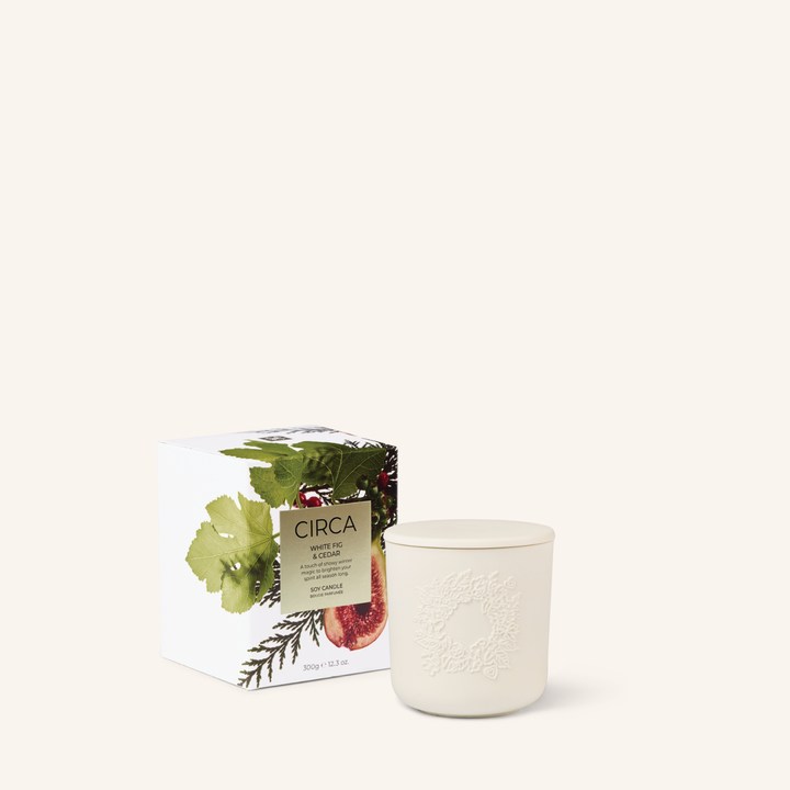 White Fig & Cedar Soy Candle | Circa