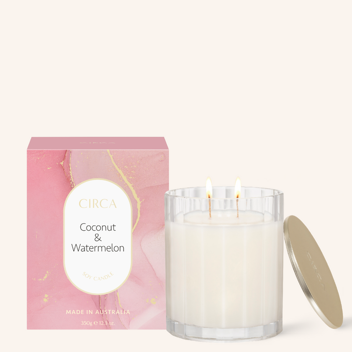 Coconut & Watermelon 350g Soy Candle | Circa