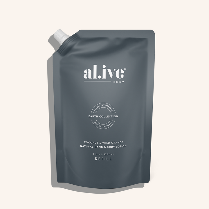 Hand & Body Lotion Refill Coconut & Wild Orange  | al.ive body