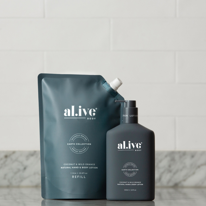 Hand & Body Lotion Refill Coconut & Wild Orange  | al.ive body